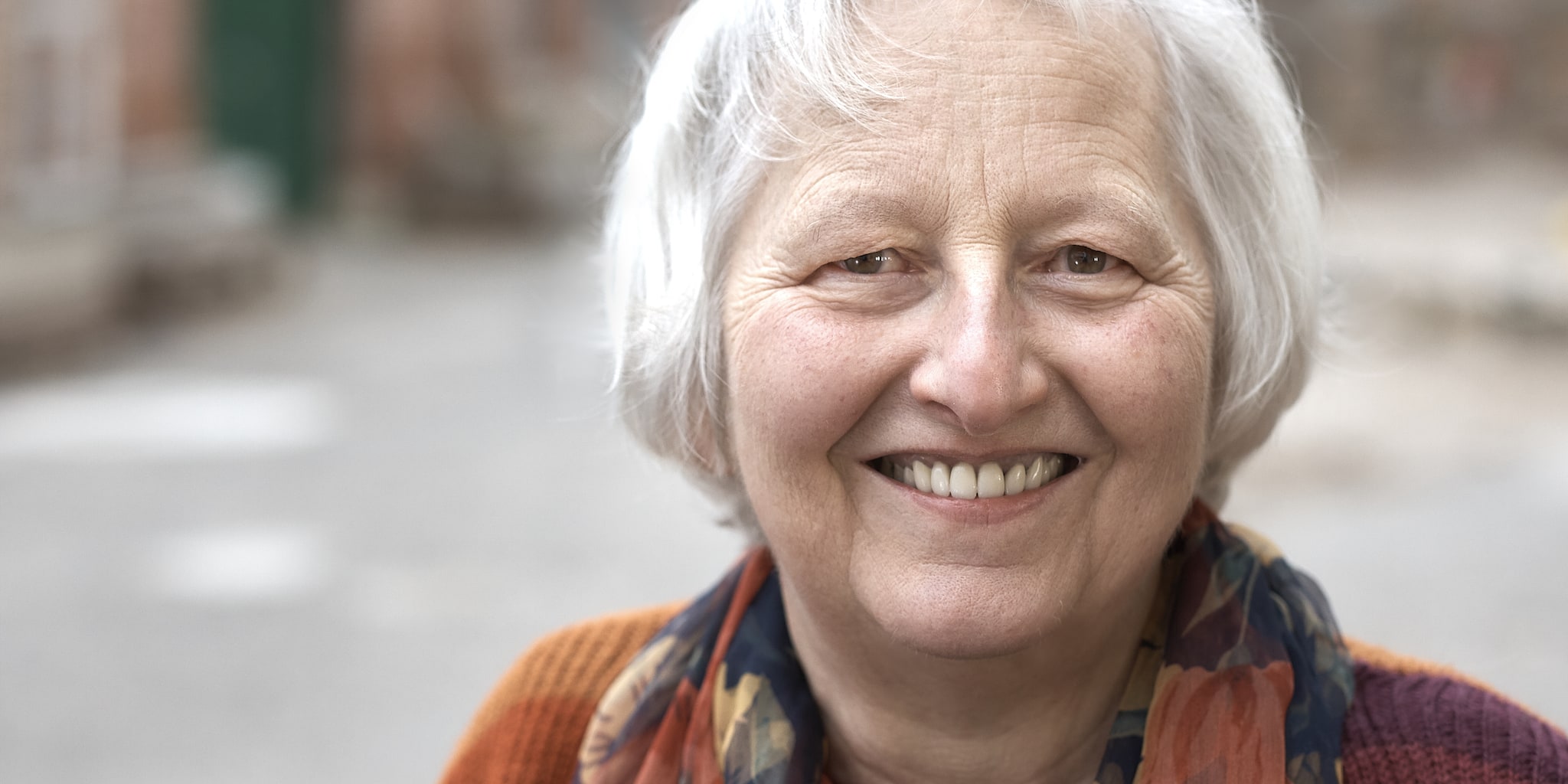 Portrait von Dorothea Röcker in der alten Seegrasspinnerei