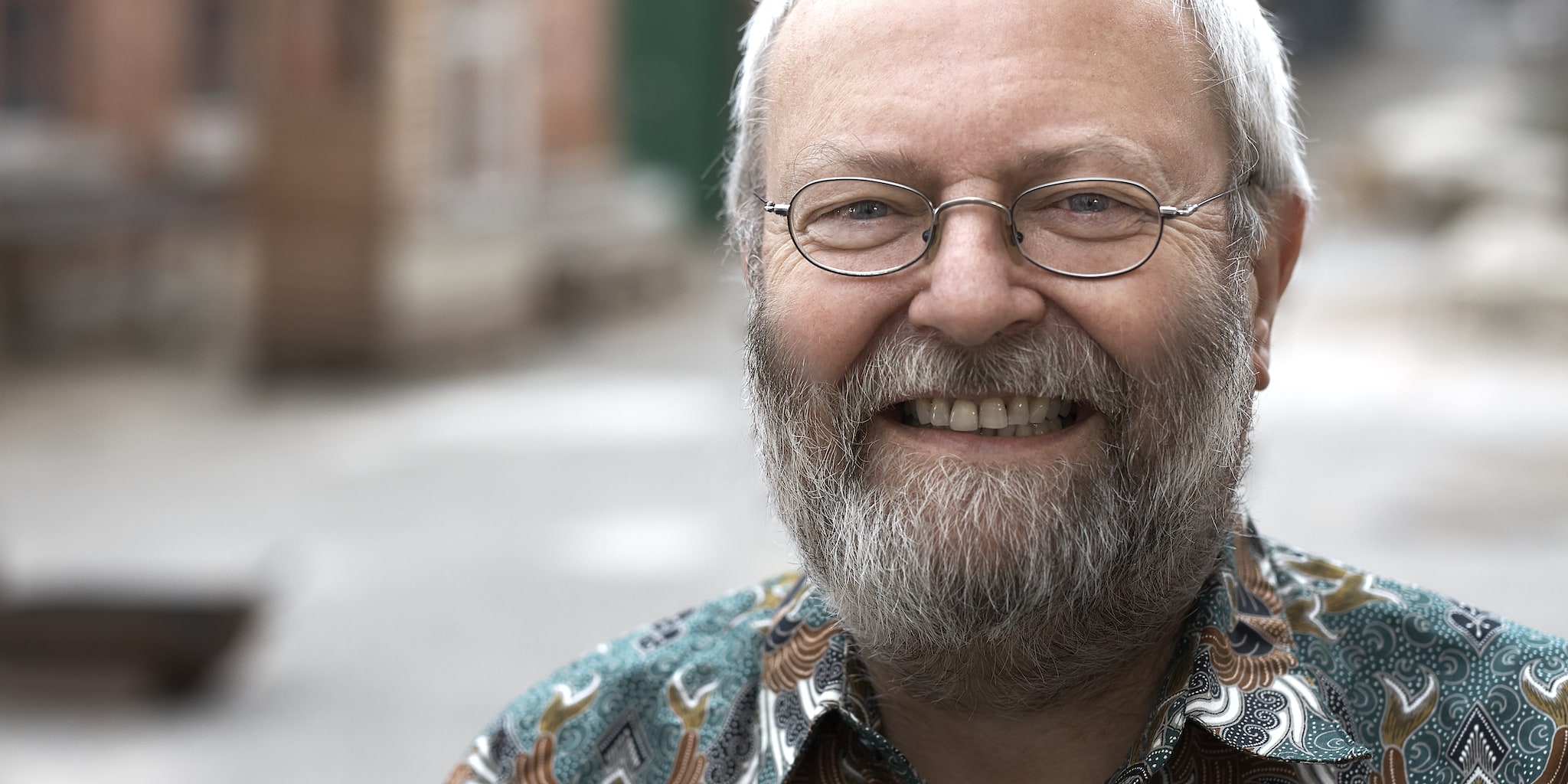 Portrait von Peter Lohse in der alten Seegrasspinnerei